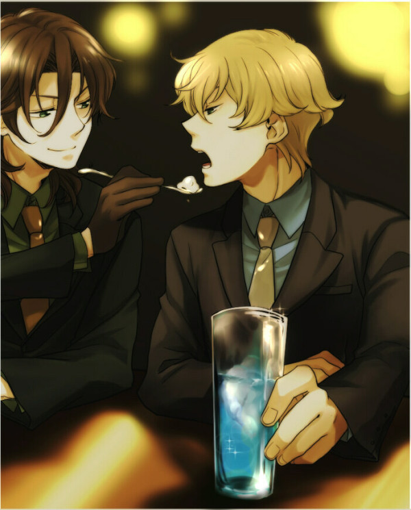 ice, cream, bluesoda